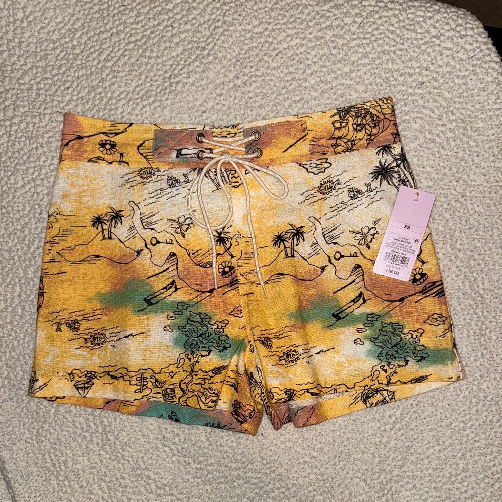 Cute beach themed shorts